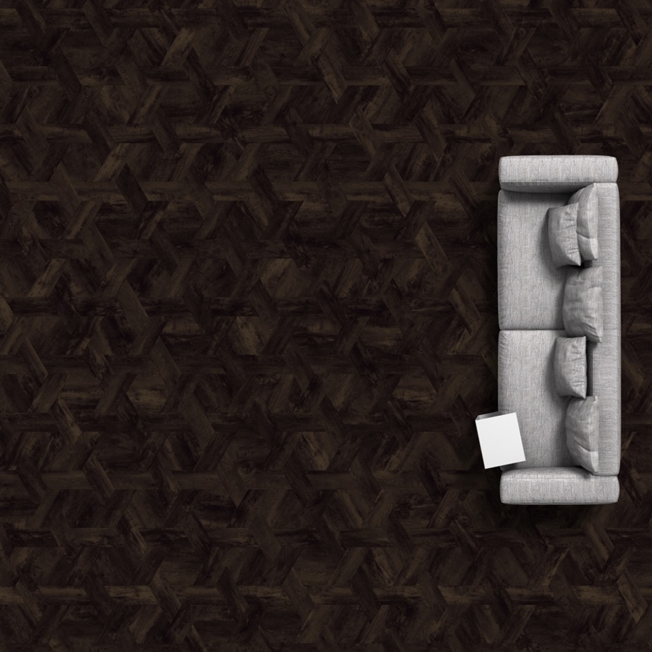  Topshots из Черный, коричневый Wicker 286 из коллекции Moduleo Moods | Moduleo